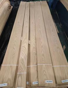 China 0.50mm Thick A Grade White Oak Wood Veneer panel Door/wall Decoration factory