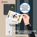 NFC 3.7 Inch Reusable E-ink Work Card Work Badge Battery Free ID badge Epaper