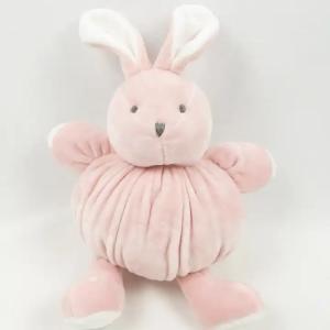 China Kids Playing Creative Custom Plush Rabbit Gifts Super Soft Fat Animal Stuffed Pink Bunny Toy factory