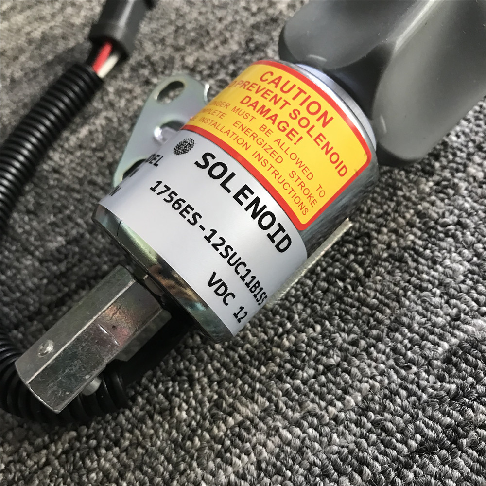 1756ES-12SUC11B1S5 Suitable For Komatsu PC18 Excavator Flameout Switch Solenoid Valve Flameout Controller
