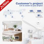 More Than Five Wind Speed 30W 60 Inch LED Wooden Ceiling Fan with Light DC Motor