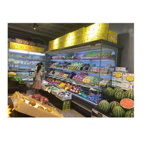 Remote Cooling System Multideck Open Chiller R404a Energy Saving