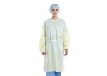 Soft Breathable Non Woven Isolation Gown Disposable Light Weight PP 20GSM