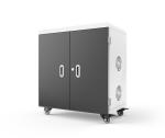 USB 36 Slots Lockable Charging Cabinet Storage And Charging Trolley