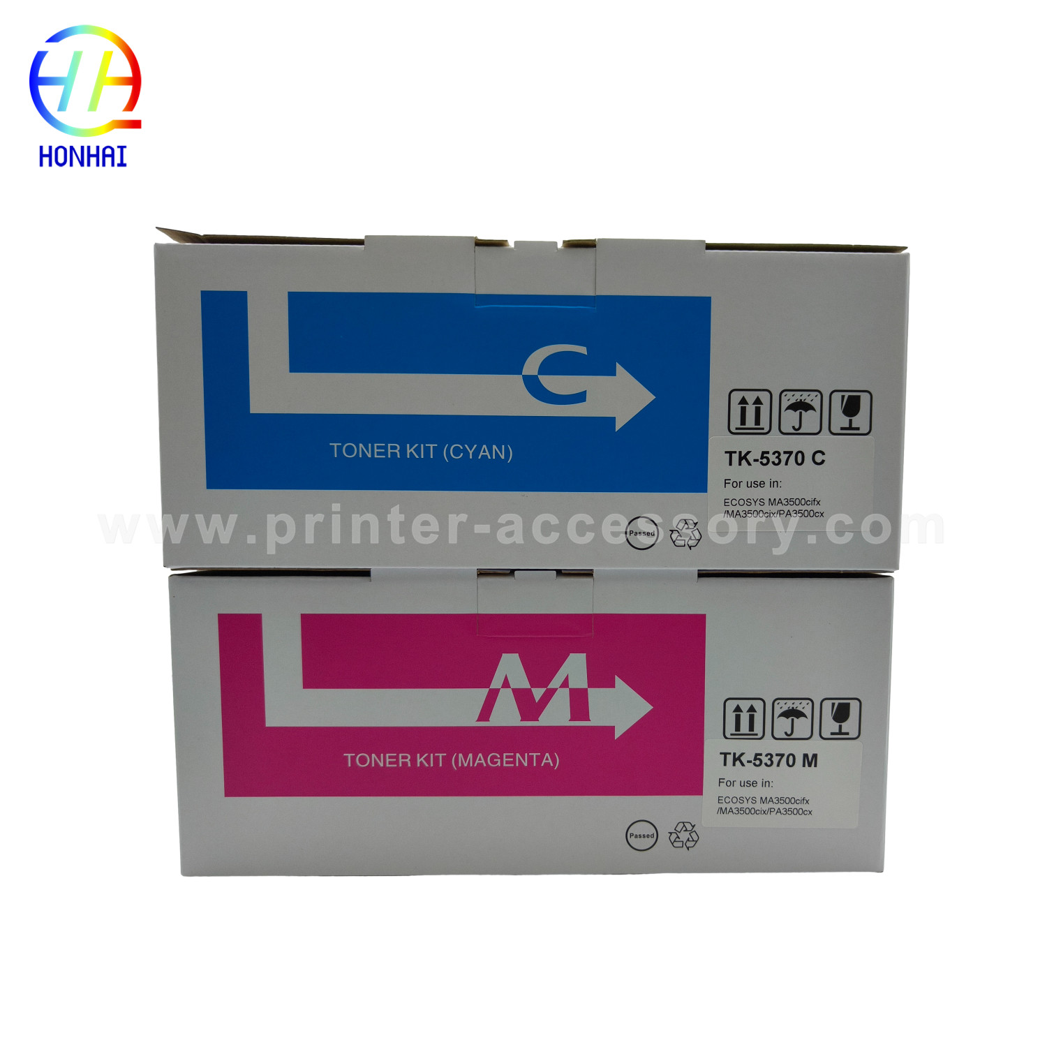 Japan Powder Toner Cartridge For Kyocera TK-5370K PA3500cx MA3500cix MA3500cifx Toner Printer