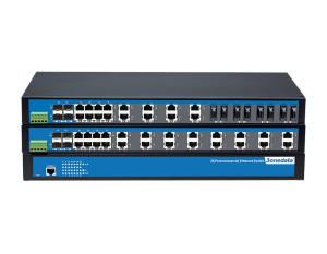China 28-port 100M/Gigabit Layer 2 Unmanaged Industrial Ethernet Switch factory