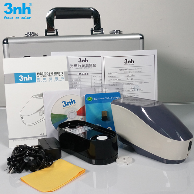 Bluetooth d/8 structure 48mm Integrating sphere spectrophotometer color measurement instrument YS3060 3nh