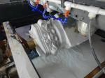 Three Dimensional Stone Carving CNC Machine Roman Column