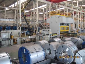 China 10-35T Automatic Blanking Machine Easy Maintenance For Automobile Factory factory
