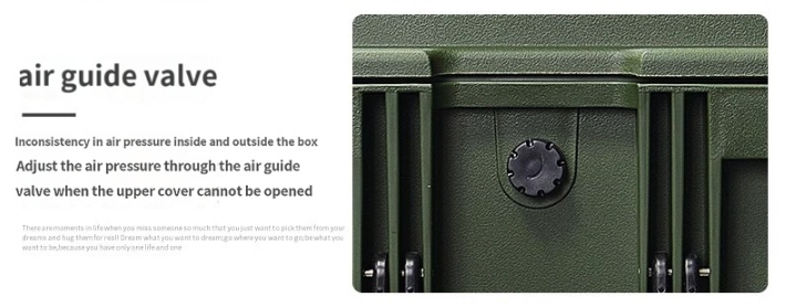Custom IP67 Waterproof Tool Box with Dust Proof Multi-Purpose Design