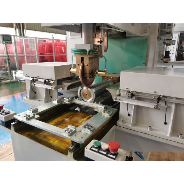 Automatic Filter Drum Longitudinal Seam Welding Machine with MFDC Control