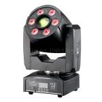 30W Spot+ 6x8W RGBW Wash Mini LED Moving Head Fixtures Stage Lighting