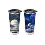 450ml PP Cup 3D Lenticular Printing Service For Promotion Gifts
