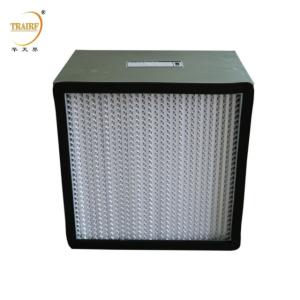 Aluminum Frame Mini Pleated Panel HEPA Filter H10 H11 H12 H13 Laminar Flow Hood