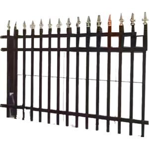 China Garden Aluminum Railings Exterior Balustrade Fencing 100mph Wind Resistance factory