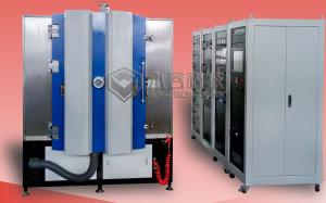 China Copper Thin Film Coating Machine , Au Conductive Magnetron Sputtering Unit factory