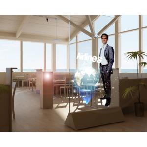 RoHS 1.52m Width Rear Projection Film Transparent Glass Optical