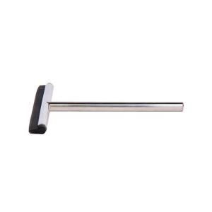 China stainless steel super mini small Household Cleaning Tools window car Squeegee Shower Water Squeegee with Metal Hook factory