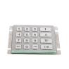 Buy cheap Chinese manufacture 4X4 matrix stainless steel blue led keyboard with pin out from wholesalers
