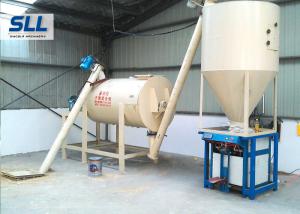 China Horizontal Mortar Mixing Equipment / Industrial Paddle Mixer High Efficiency factory