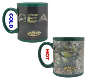 China Creative Gift Advertising 11oz Custom Shape Color Changing Cups factory