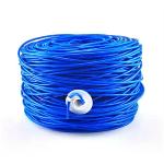 500ft CAT 6 Ethernet Cable 250MHz 23AWG 4 Pairs Blue Network Cable