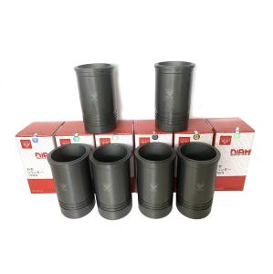 China 6150-21-2221 Engine Cylinder Liner Engine Spare Parts For 6D125 6D125-5 PC400-5 factory