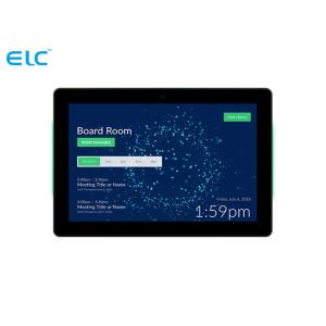 Customizable 10.1 Inch IPS LCD Display Android POE Tablet Wall Mount With LED