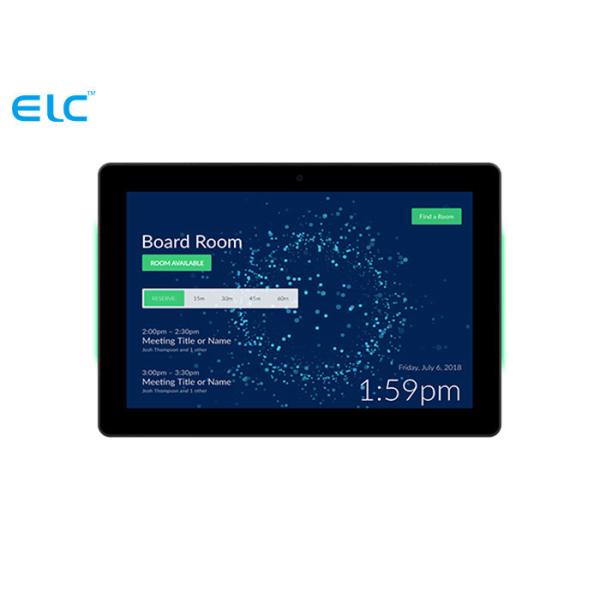 Customizable 10.1 Inch IPS LCD Display Android POE Tablet Wall Mount With LED