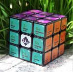 UV Printing Chemistry Magic Cube Puzzle Educational IQ Test Brain Teaser Toys