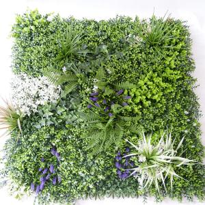 China Faux Ivy Artificial Boxwood Hedge Grass Panel Wall 30mm factory
