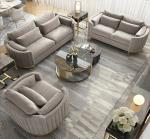 Lobby Sofa Set Combination Modern Velvet Sofa Chair