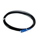 Waterproof Duplex LC Ftth Patch Cord , Blue Outdoor Patch Cord UL Certificated