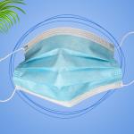 Dust Proof Disposable Face Mask 3 Layer Saliva Protection For Daily Protect