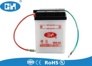China White Small 6 Volt Motorcycle Battery , Custom 6v Sealed Lead Acid Battery factory