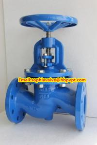 China DN80 PN16 GG25 DIN globe valve factory