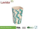 BPA Free Bamboo Fiber Mug High Strength Unbreakable Low Thermal Transfering