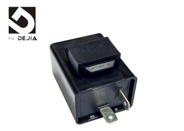 12V Electronic Motorcycle Flasher Relay , GY6 Motorcycle Turn Signal Buzzer