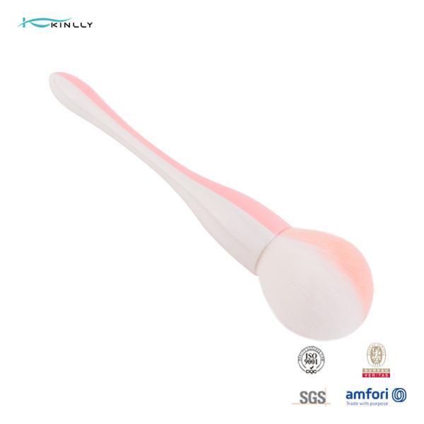 Kinlly Plastic Handle Makeup Brush Flawless Single Facial Makeup Brush