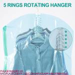 Hanging Vacuum Storage Bags, Vacuum Sealed Bags Clothing Coats Jackets Space