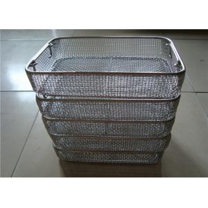 Custom Ss Wire Mesh Filter , Perforated 304 Stainless Steel Wire Mesh Trays