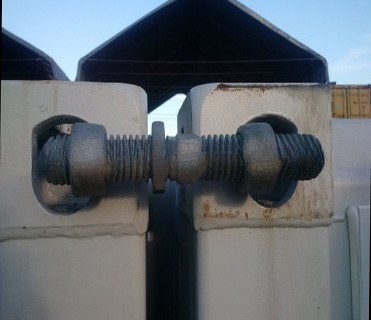 Forged Steel 260mm 380mm Lashing Twist Locks Double Clamp ISO Shipping Container Bridge Fitting Container Lashing Equipment