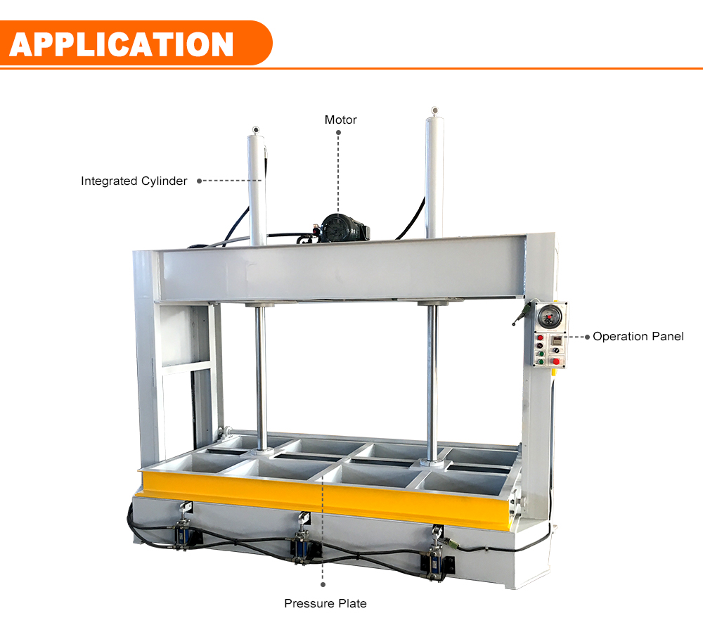 Cold Press Oil Machine with 50 kN Return Force Wood Press Hydraulic Press Machine