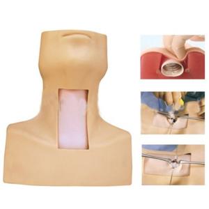 Medical Emergency Training Advanced Tracheostomy Simulator On CPR Model