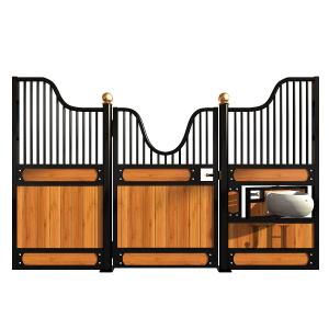 China Galvanized Livestock Portable Horse Stall Panels , Temporary Horse Stalls factory