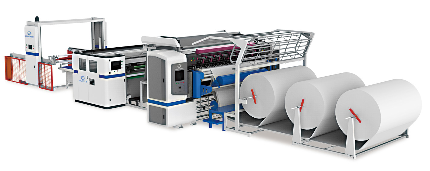 Computerized 10KW Mattress Hemming Machine 80mm Mattress Sewing