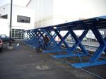 Simple Car Parking Lift Electric Hydraulic Scissor Car Parking Lifter 2700kg