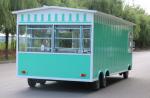 Refrigerated Storage Giant Electric Food Cart with Sinks, Faucets and Electric