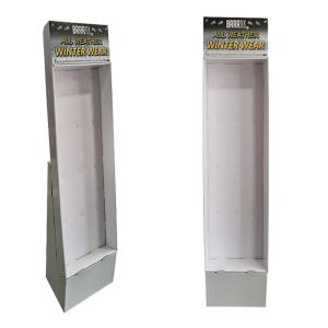 China Customized Cardboard Funko Pop Display Lower With Plastic Hooks Hanger on sale