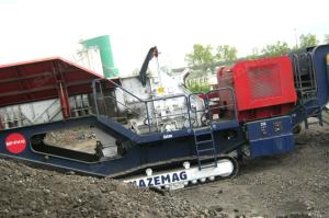 China Hard Stone 1360mm Feeding 480t/H Crawler Impact Crusher factory